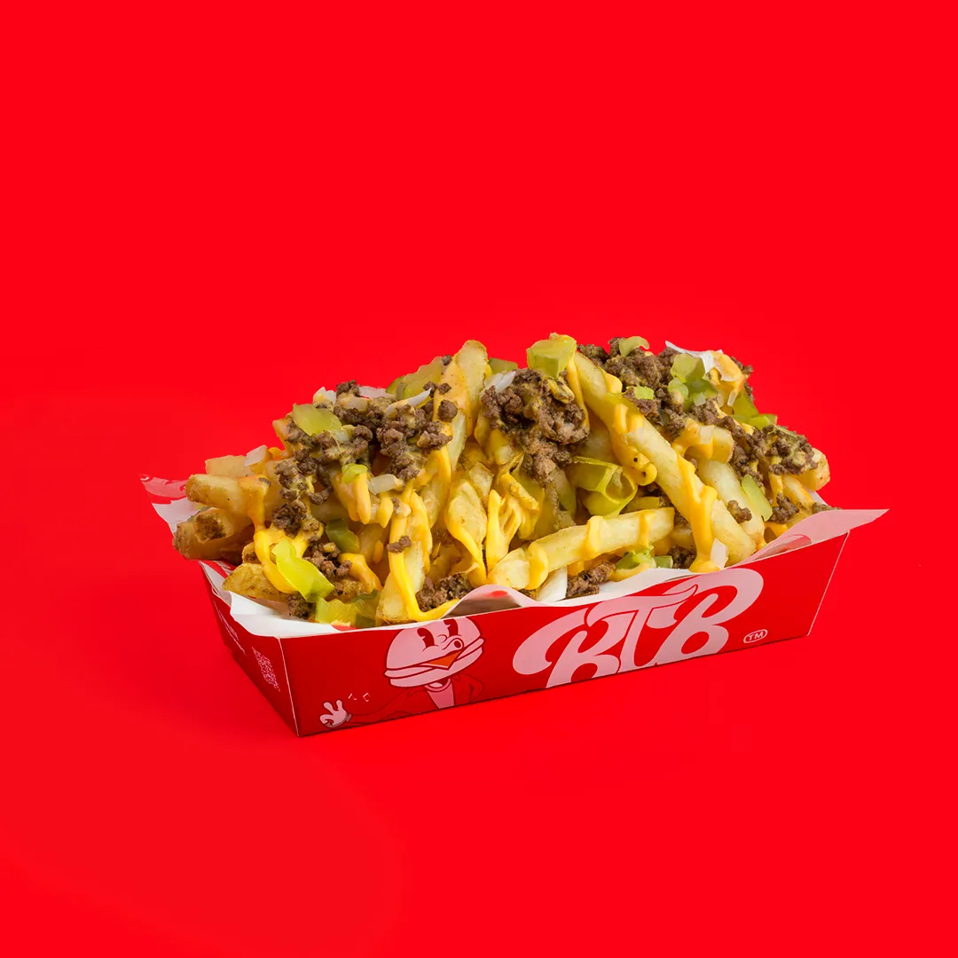 Cheese Burger Fries